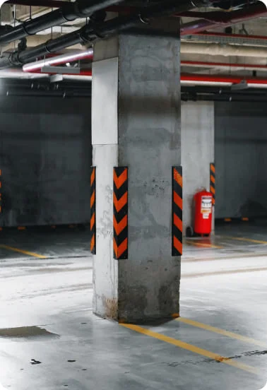 Стяжка пола складов и паркингов